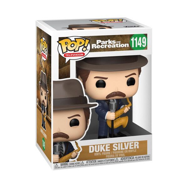 Funko Фигурка pop! tv Parks & Rec Duke Silver