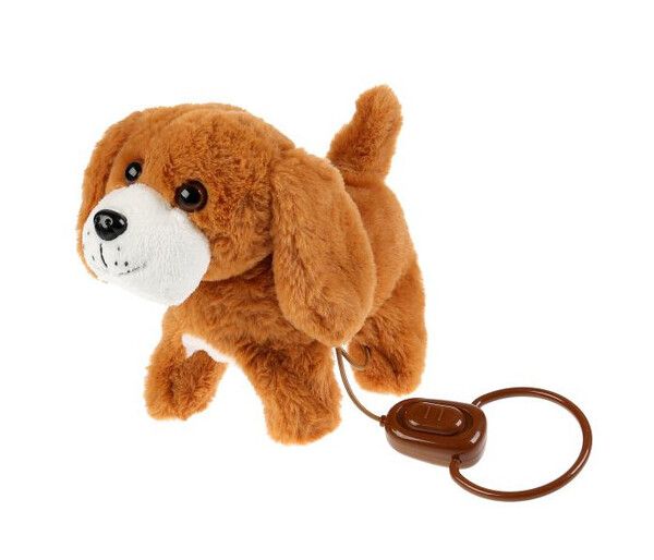 Интерактивная игрушка Мой питомец щенок на пульте-поводке Рэсси 22 см