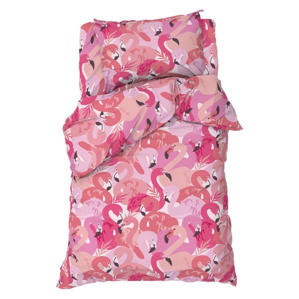 Постельное белье Этель 1.5 спальное Flamingo garden (3 предмета)