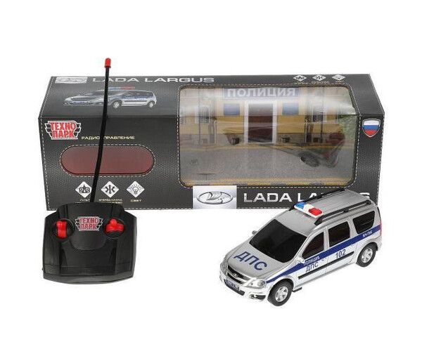 Технопарк Машина радиоуправляемая Lada Largus Полиция