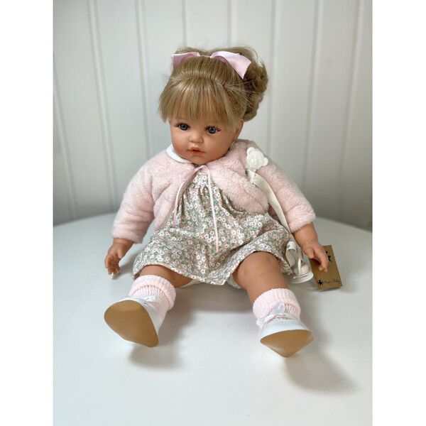 Lamagik S.L. Кукла Сьюзи в светлом платье и розовой кофточке 47 см