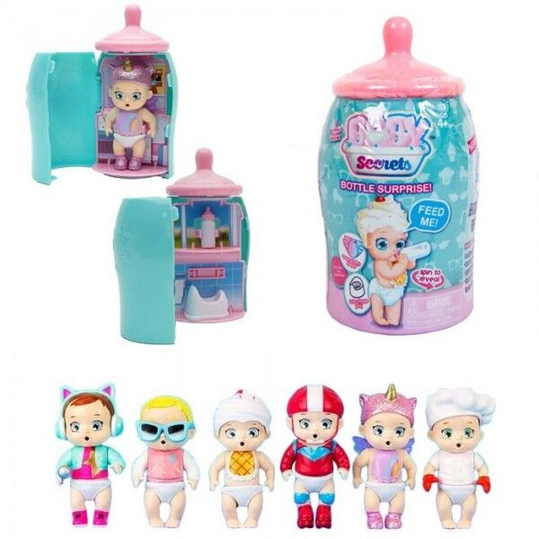 HeadStart Куколка в бутылочке Baby Secrets Bottle Surprise