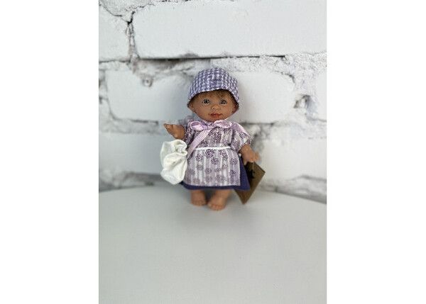 Lamagik S.L. Кукла Джестито девочка в фиолетовом улыбается 18 см