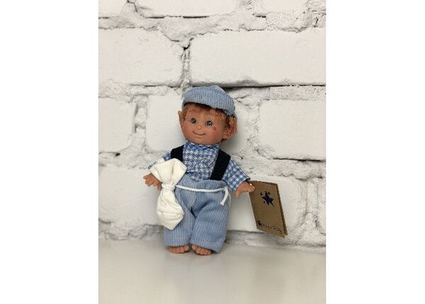 Lamagik S.L. Кукла Джестито Домовёнок мальчик в голубом 18 см