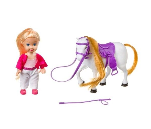 Bondibon Игровой набор Oly Кукла с лошадкой