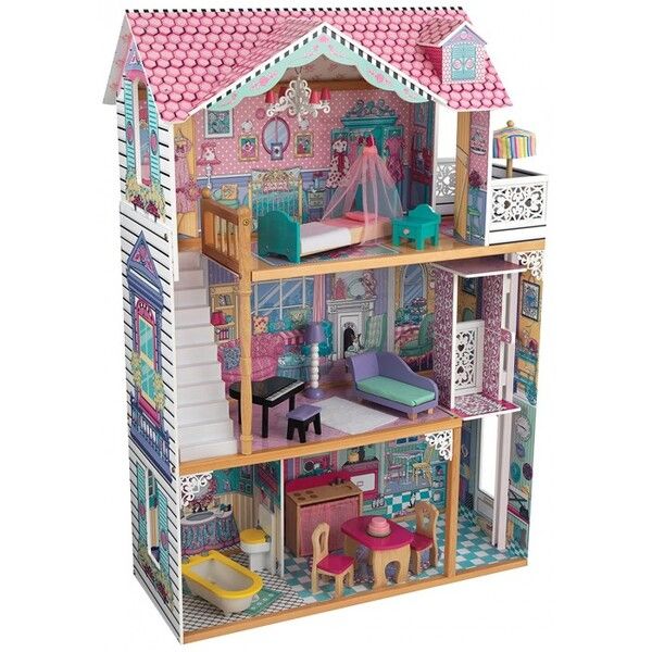KidKraft Трехэтажный дом для кукол Барби Аннабель