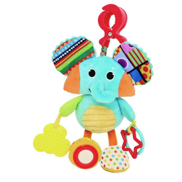 Подвесная игрушка Biba Toys на прищепке Слоненок Харло
