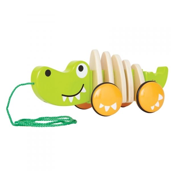 Каталка-игрушка Hape Крокодил Е0348