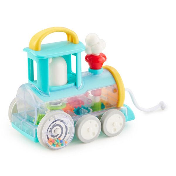 Каталка-игрушка Happy Baby развивающая Паровозик на колесиках
