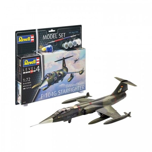 Revell Набор со сборной моделью самолета F-104G Starfighter 1:72