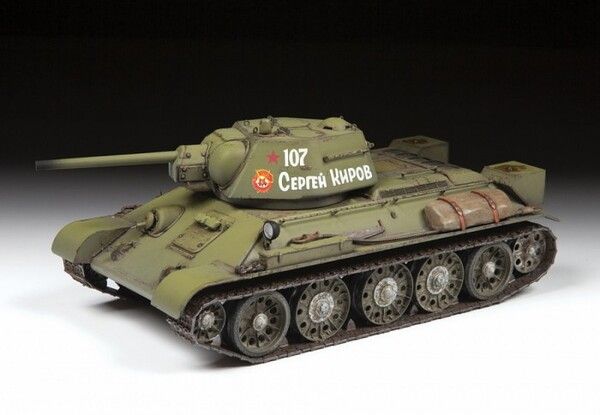 Звезда Сборная модель Советский средний танк Т-34/76 1942 г.