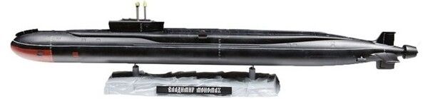 Звезда Сборная модель атомная подводная лодка Владимир Мономах 1:350