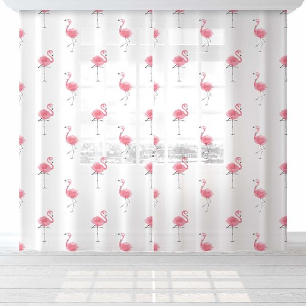 Этель Комплект тюлей Happy flamingo 260х145 2 шт.