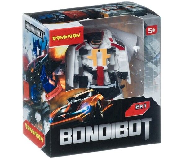 Bondibon Трансформер Bondibot 2 в 1 Робот-минивэн