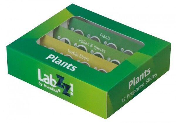 Levenhuk Набор микропрепаратов LabZZ P12 (растения)