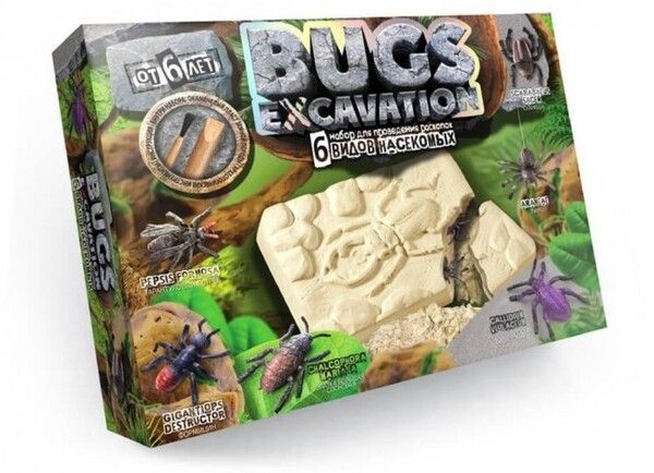 Danko Toys Набор для проведения раскопок Bugs Excavation Насекомые
