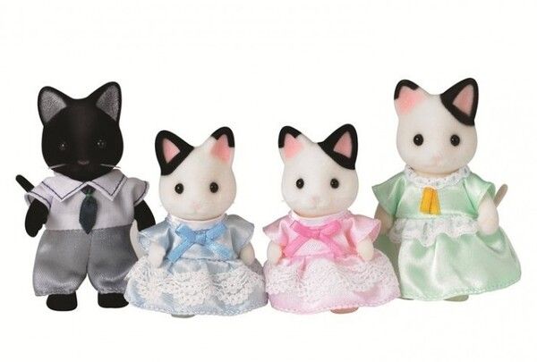 Sylvanian Families Набор Семья Чёрно-белых котов