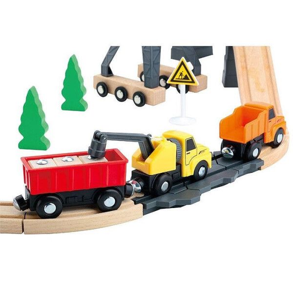 Tooky Toy Игровой набор Железная дорога Строительная площадка TH682