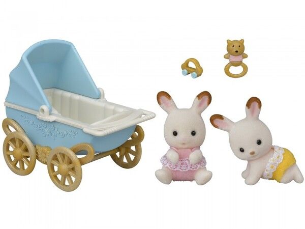 Sylvanian Families Набор Двойняшки в коляске