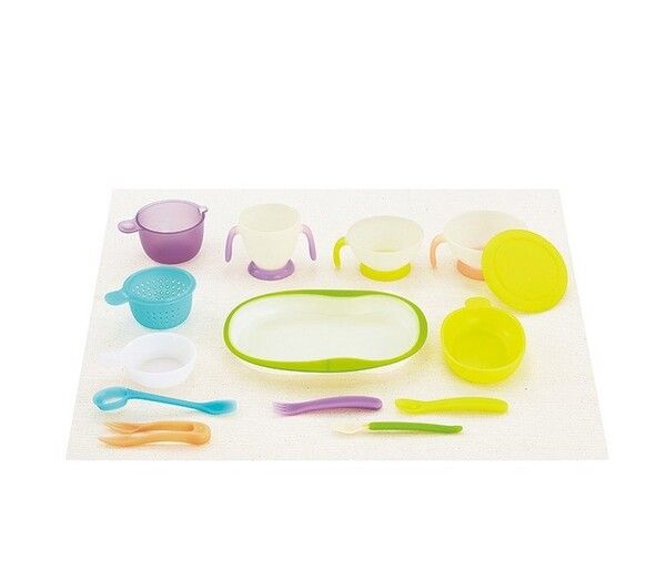 Combi Набор детской посуды для кормления Baby Tableware
