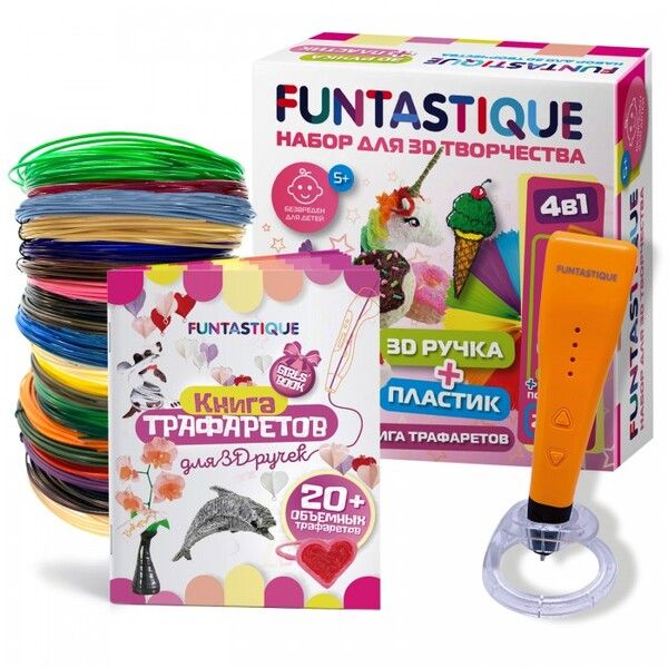 Funtastique Набор для 3D творчества 4 в 1 для девочек