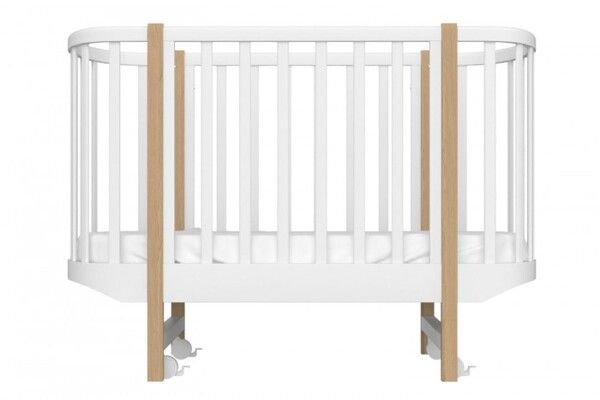 Детская кроватка Ellipse Classic бук 125х70