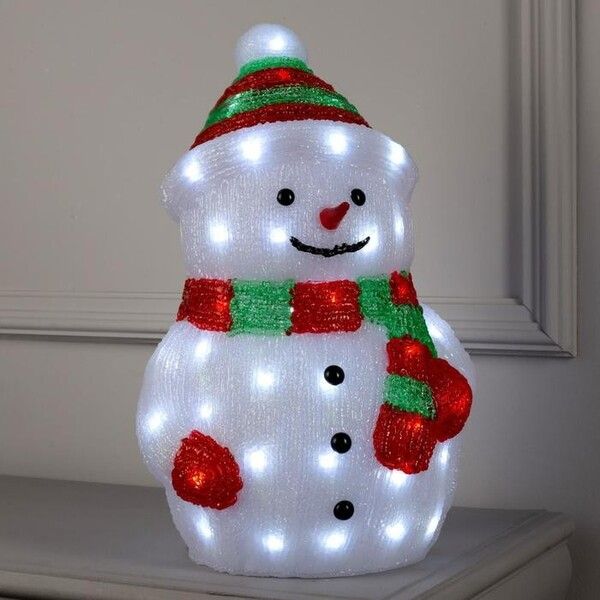 Luazon Lighting Фигура Снеговик большой
