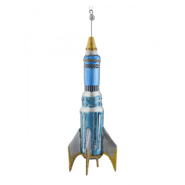 ErichKrause Ёлочная игрушка Decor Ракета 17 см