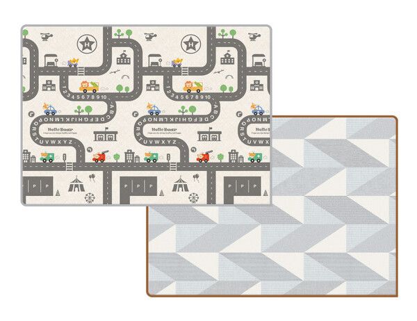 Игровой коврик Parklon Prime Living Зоополис 200x180х1 см