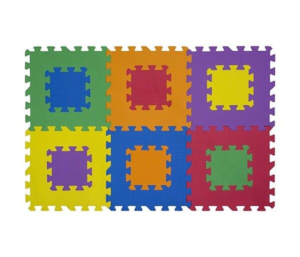 Игровой коврик FunKids 12" Мозаика-12, толщина 10мм KB-049-6-NT10-M