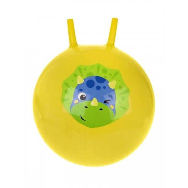 Moby Kids Мяч-прыгун Динозаврик с рожками 50 см
