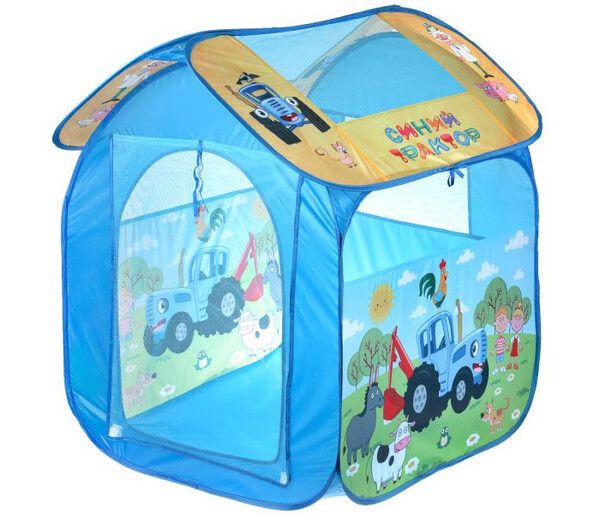Играем вместе Детская игровая палатка Синий трактор GFA-BT-2-R