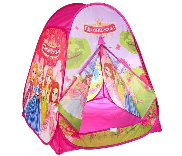 Играем вместе Палатка детская игровая принцессы 81х90х81 см