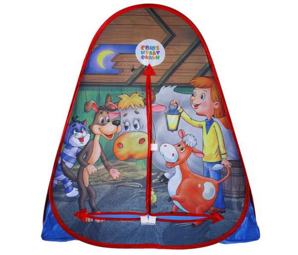 Играем вместе Детская игровая палатка Простоквашино