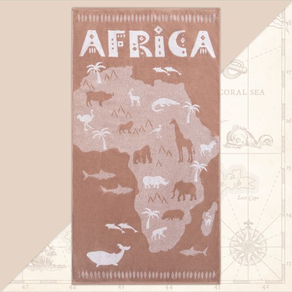 Этель Полотенце махровое Africa 130х70