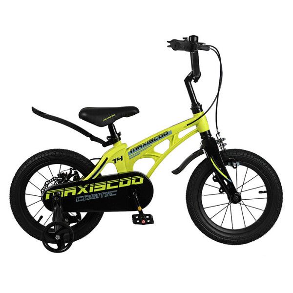 Велосипед двухколесный Maxiscoo Cosmic Standard Plus 14 c ручными тормозами 2023