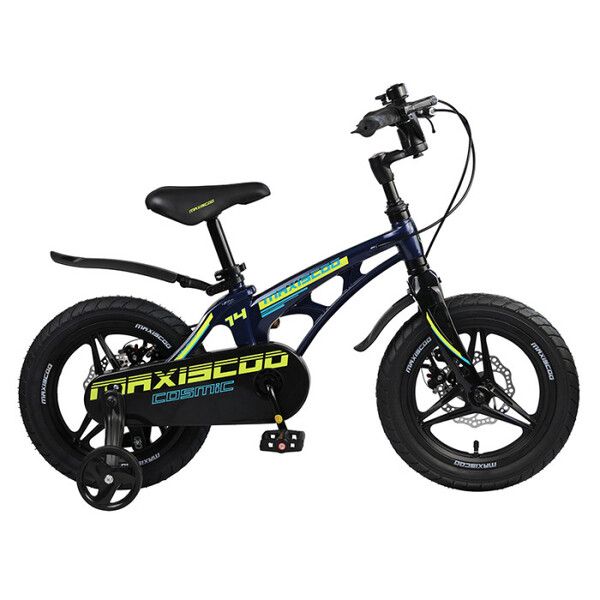Велосипед двухколесный Maxiscoo Cosmic Deluxe Plus 14 c дисковыми тормозами 2023