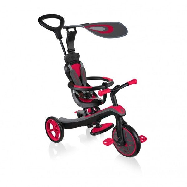 Велосипед трехколесный Globber беговел Trike Explorer 4 в 1