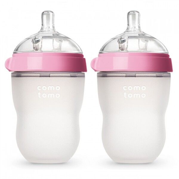 Бутылочка Comotomo Natural Feel Baby Bottle 250 мл 3-6 мес. 2 шт.
