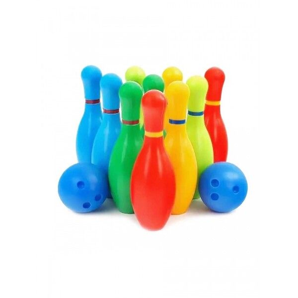 Colorplast Набор для боулинга: 10 кеглей и 2 шара