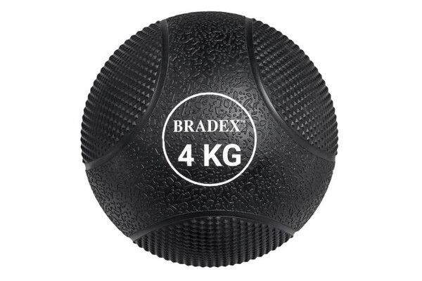 Bradex Медбол резиновый 4 кг