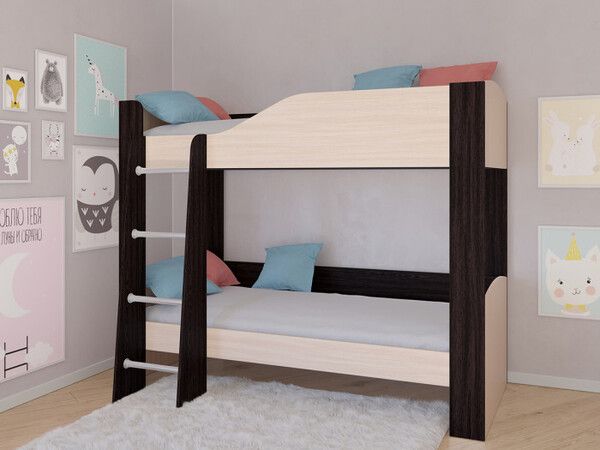 Подростковая кровать РВ-Мебель Двухъярусная Астра 2 без ящика