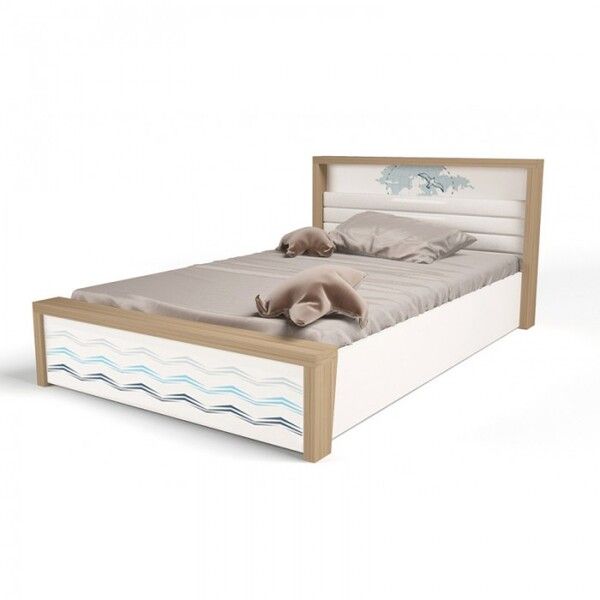 Подростковая кровать ABC-King Mix Ocean №5 c подъёмным механизмом 160x90 см