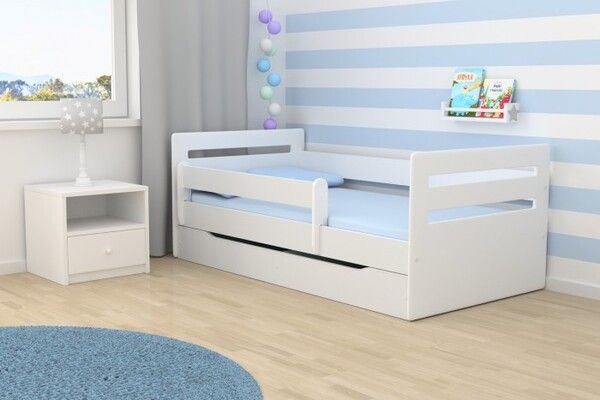 Подростковая кровать Столики Детям с бортиком Мода 80x160 см