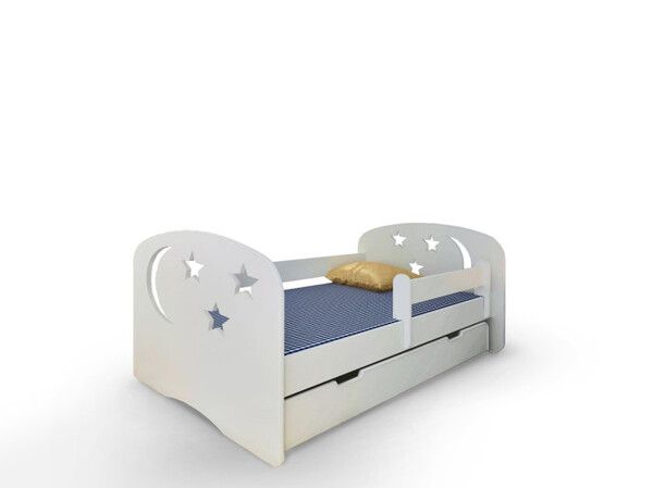Подростковая кровать Столики Детям с бортиком Ночь 180x80 см