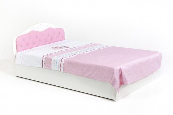 Подростковая кровать ABC-King Princess со стразами Сваровски 190x120 см
