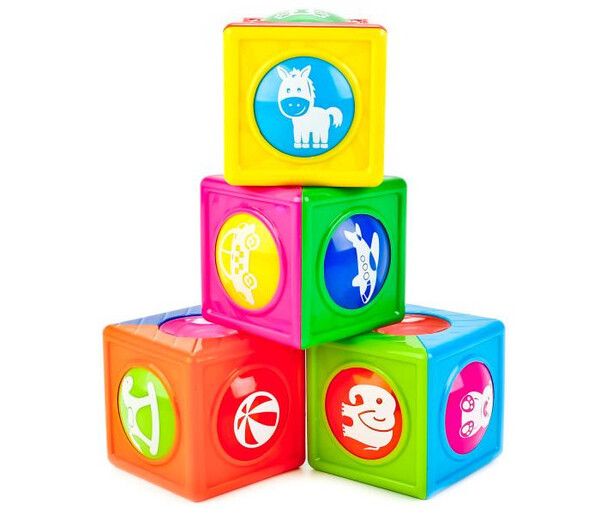 Развивающая игрушка Умка Пирамидка-кубики