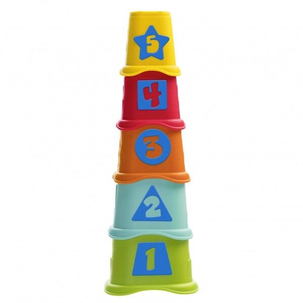 Развивающая игрушка Chicco Пирамидка Stacking Cups