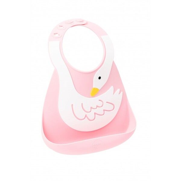 Нагрудник Make my day Baby Bib Swan