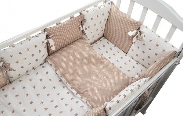 Комплект в кроватку Forest kids для овальной кроватки Dream (18 предметов)